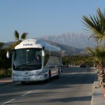 Reisebus in Andalusien
