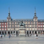 Der imposante Plaza Mayor in Madrid.